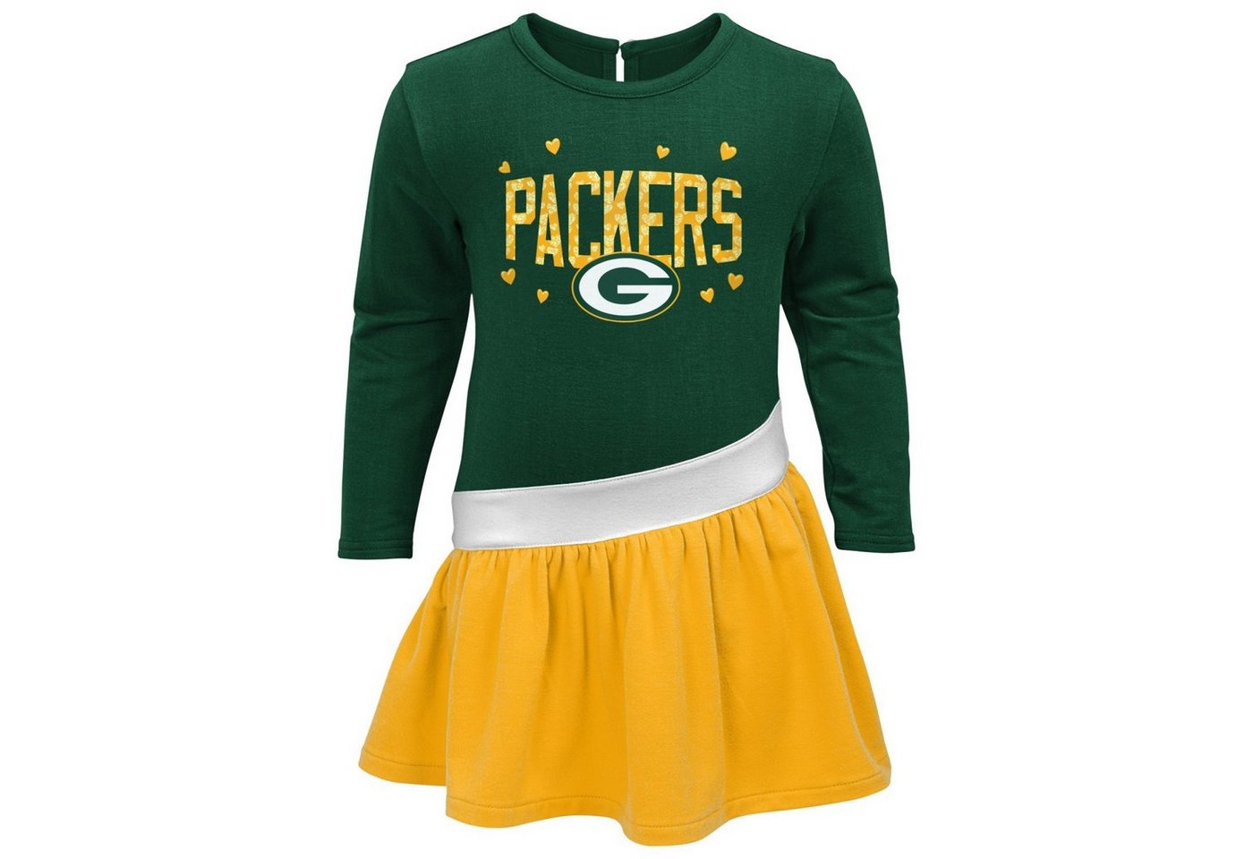 Outerstuff Print-Shirt NFL Tunika Jersey Kleid Green Bay Packers von Outerstuff