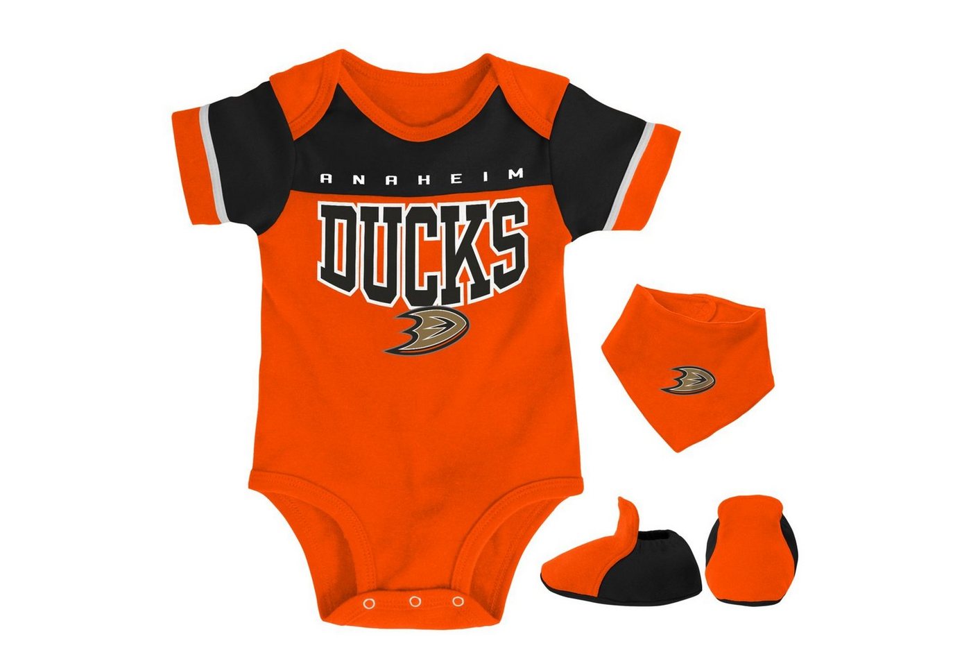 Outerstuff Print-Shirt Outerstuff Bib & Bootie Set Anaheim Ducks von Outerstuff