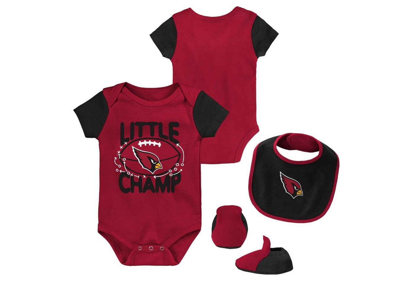 Outerstuff Print-Shirt Outerstuff Bib & Bootie Set Arizona Cardinals von Outerstuff