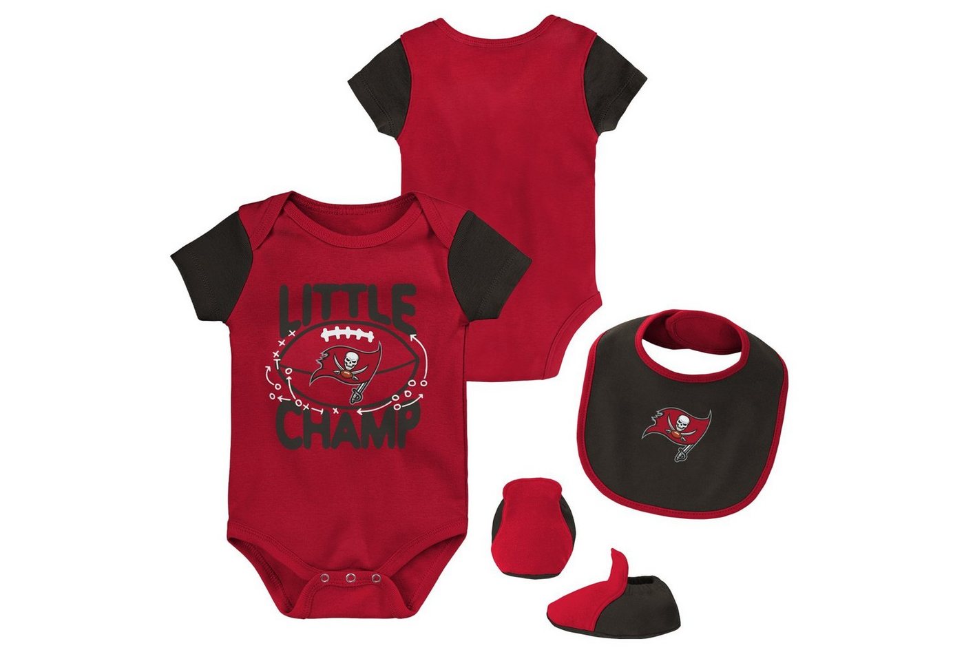 Outerstuff Print-Shirt Outerstuff Bib & Bootie Set Tampa Bay Buccaneers von Outerstuff