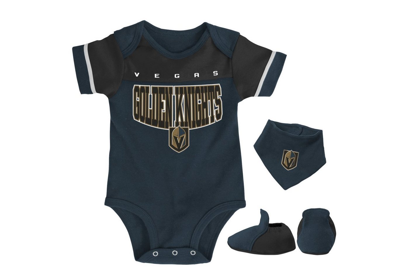 Outerstuff Print-Shirt Outerstuff Bib & Bootie Set Vegas Golden Knights von Outerstuff