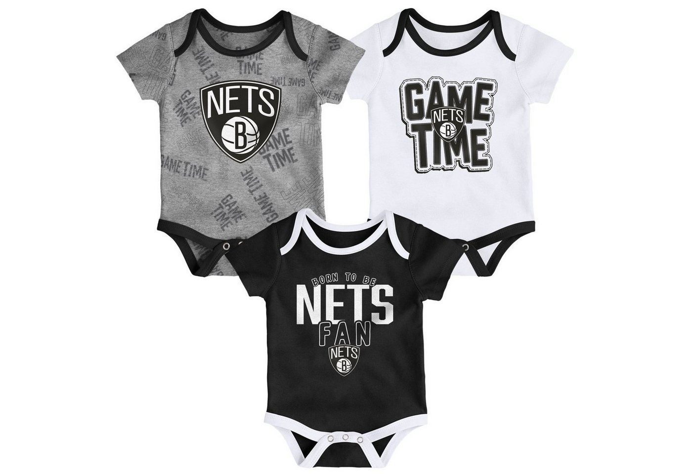 Outerstuff Print-Shirt Outerstuff NBA 3er BodySet Brooklyn Nets von Outerstuff