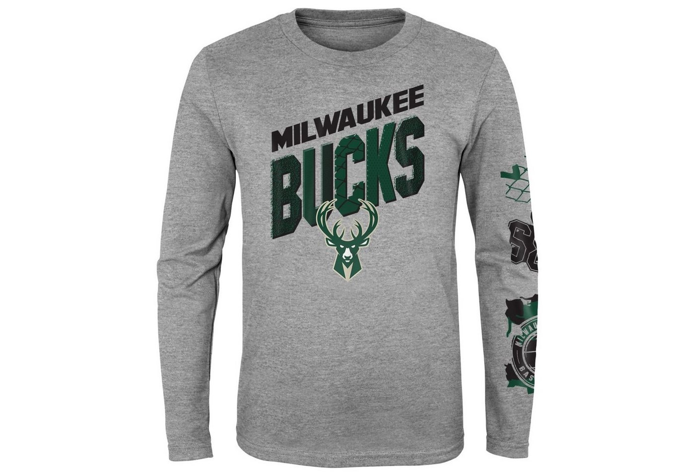 Outerstuff Print-Shirt Outerstuff NBA Milwaukee Bucks von Outerstuff