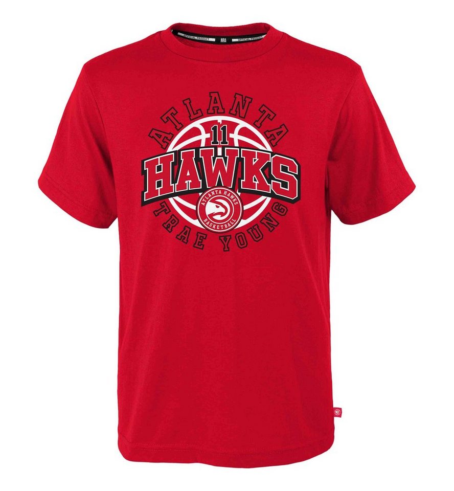 Outerstuff T-Shirt NBA Atlanta Hawks Name and Number Graphic Trae von Outerstuff
