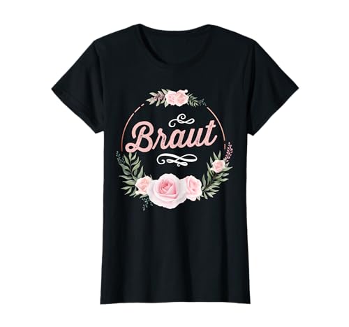 Kostüm Braut Tshirt JGA Frauen Junggesellinnenabschied T-Shirt von Outfit Team Braut T-Shirts JGA Frauen