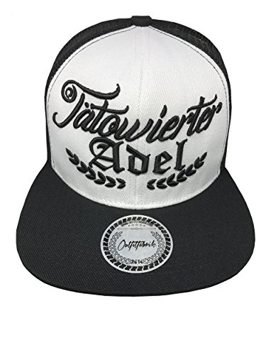 Outfitfabrik Snapback Cap Stickerei Tätowierter Adel mit Netz & coolem Schirm-Innenprint (Junggesellenabschied, 18. Geburtstag, JGA, Provokation, Statement) von Outfitfabrik