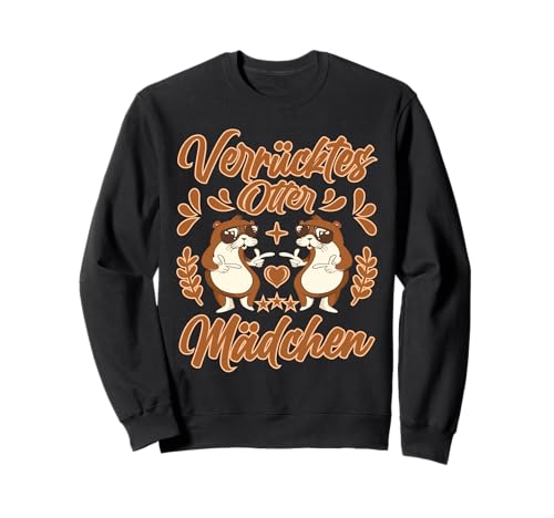 Süßes Seeotter Kinder Verrücktes Otter Mädchen Sweatshirt von Outfits für Otter Liebhaber