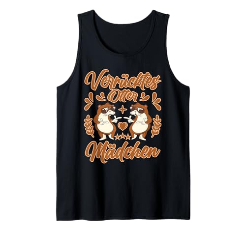 Süßes Seeotter Kinder Verrücktes Otter Mädchen Tank Top von Outfits für Otter Liebhaber