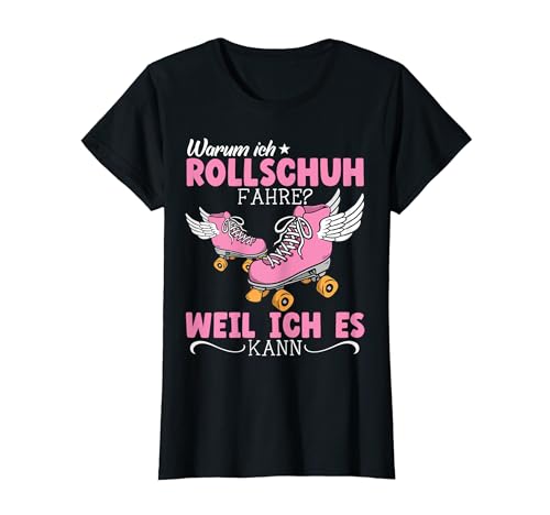 Rollschuhe | Roller Girl | Roller Skates | Rollschuh Mädchen T-Shirt von Outfits zum Rollschuh laufen für Mädchen