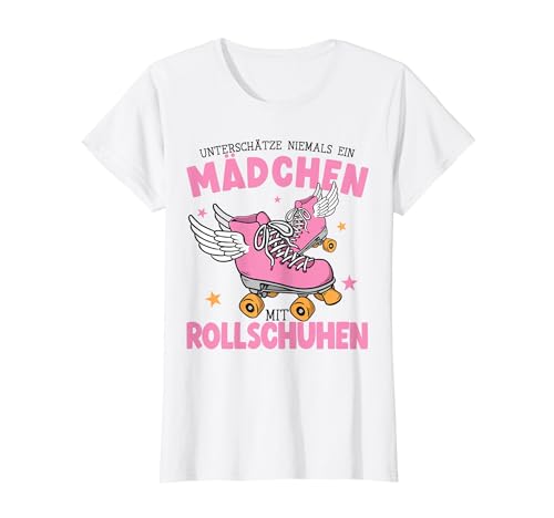 Rollschuhe | Roller Girl | Roller Skates | Rollschuh Mädchen T-Shirt von Outfits zum Rollschuh laufen für Mädchen