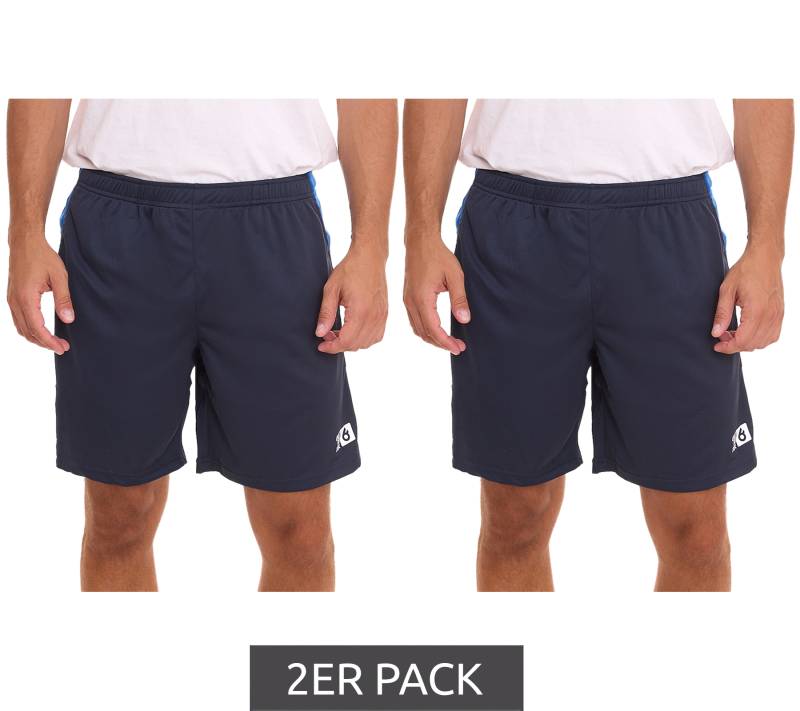 2er Pack Outfitter OCEAN FABRICS Herren Trainings-Shorts atmungsaktive Sport-Hose 1025-OTW-42 Blau 2er Pack Outfitter OCEAN FABRICS Herren Trainings-Shorts atmungsaktive Sport-Hose 1025-OTW-42 Blau von Outfitter