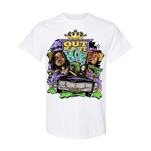 Outkast Unisex-Erwachsene Artist Merch, Weiss/opulenter Garten, XXL von Outkast