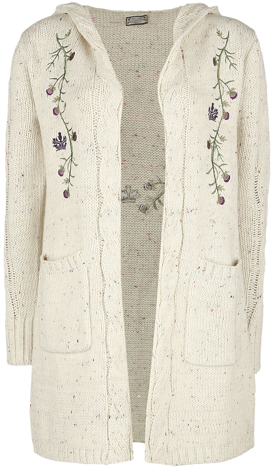 Outlander Cardigan - Sassenach - S bis XL - für Damen - Größe M - beige  - EMP exklusives Merchandise! von Outlander