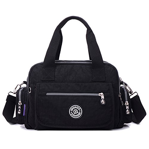 Outreo Handtasche Damen Umhängetasche Leichter Kuriertasche Mode Lässige Schultertasche Wasserdicht Taschen Designer Messenger Bag Reisetasche von Outreo