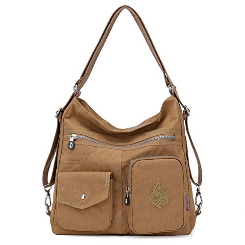 Outreo Kuriertasche Damen Schultertasche Umhängetasche Handtasche Designer Strandtasche Wasserdichte Messenger Bag Rucksäcke Sporttasche Taschen für Mädchen Reisetasche Nylon von Lupsty