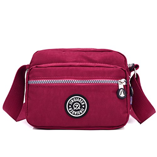 Outreo Schultertasche Designer Umhängetasche Damen Messenger Bag Kleine Reisetasche Wasserdicht Kuriertasche Mode Leichter Taschen für Mädchen von Outreo