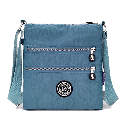 Outreo Umhängetasche Damen Schultertasche Leichter Messenger Bag Reisetasche Wasserdicht Taschen Designer Kuriertasche Mode Sporttasche für Mädchen von Outreo