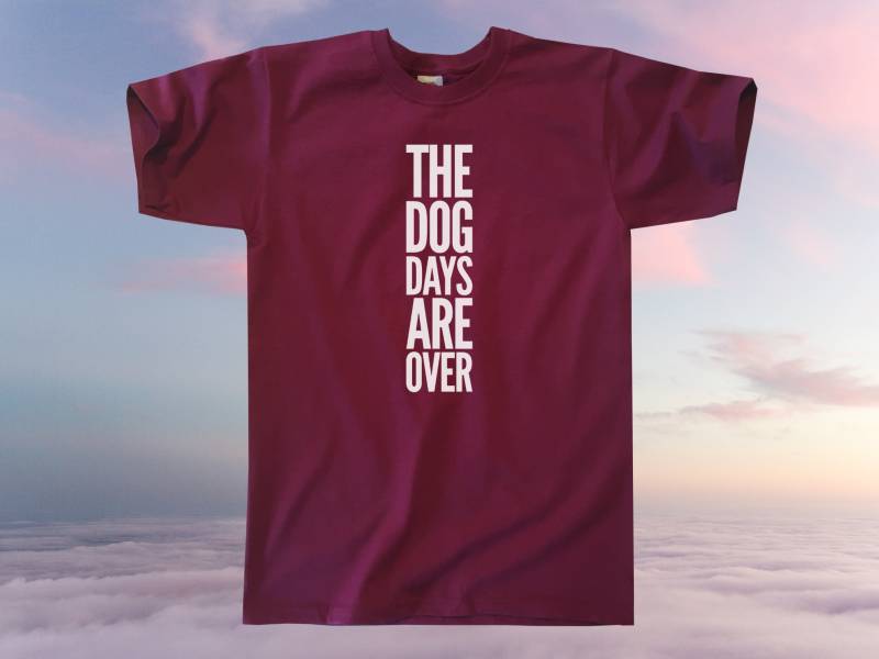 Die Hundetage Sind Vorbei T-Shirt || Unisex/Herren S M L Xl von Outsidertees