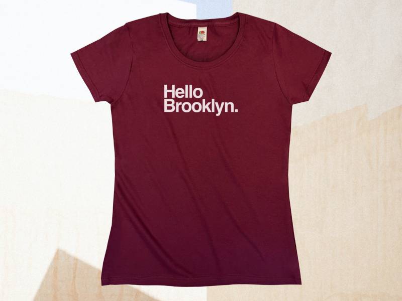 Hallo Brooklyn T-Shirt || Damen Xs S M L Xl von Outsidertees