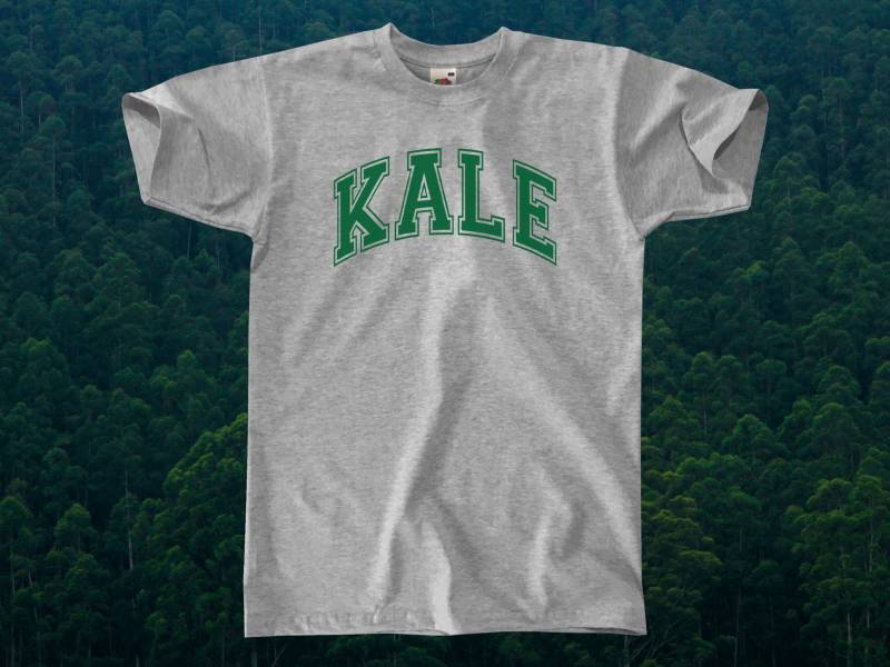 Kale T-Shirt || Unisex/Herren S M L Xl von Outsidertees