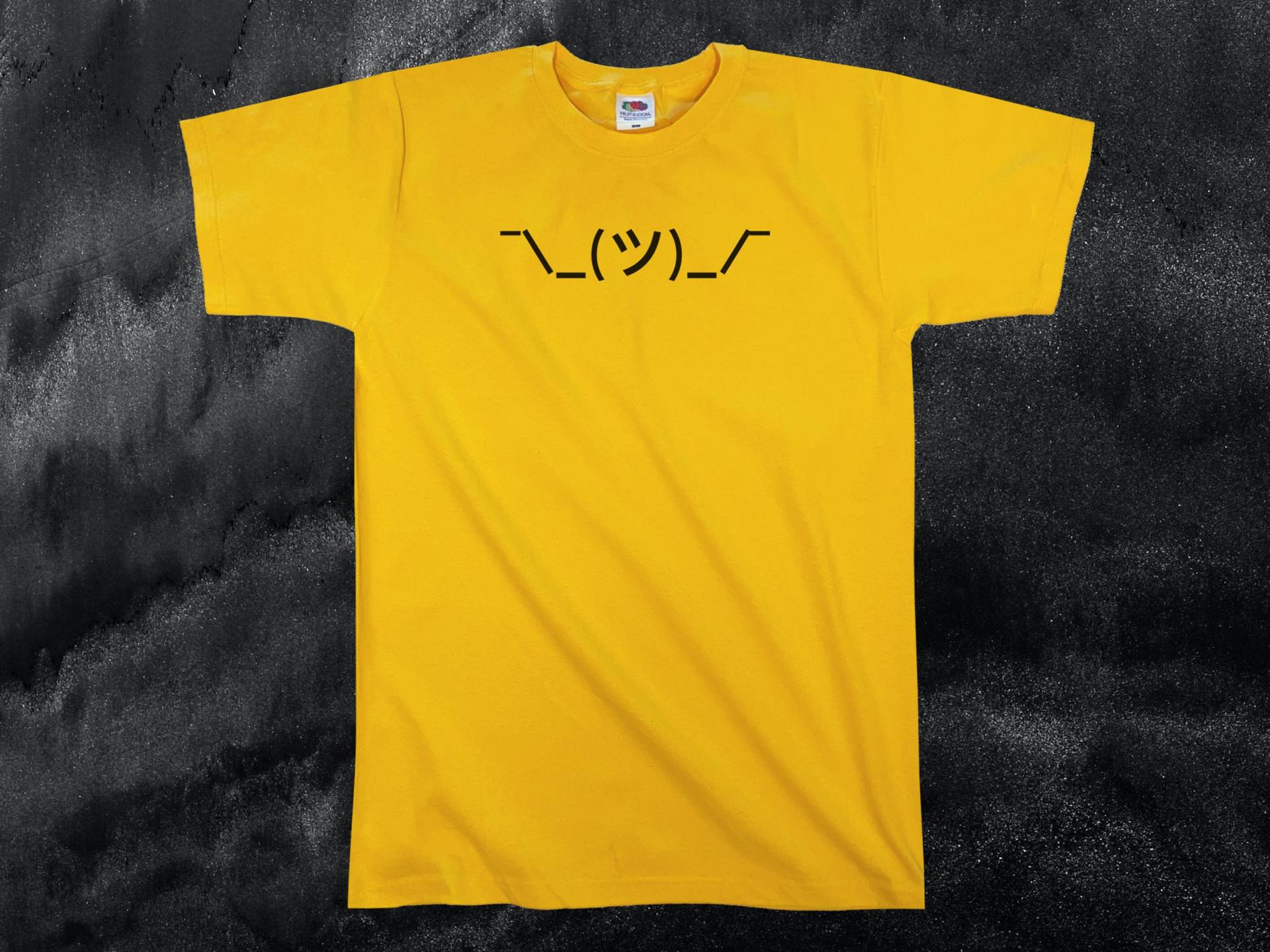 Shrugging Emoticon T-Shirt || Unisex/Herren S M L Xl von Outsidertees