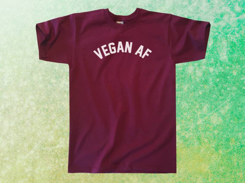 Vegan Af T-Shirt || Unisex/Herren S M L Xl von Outsidertees