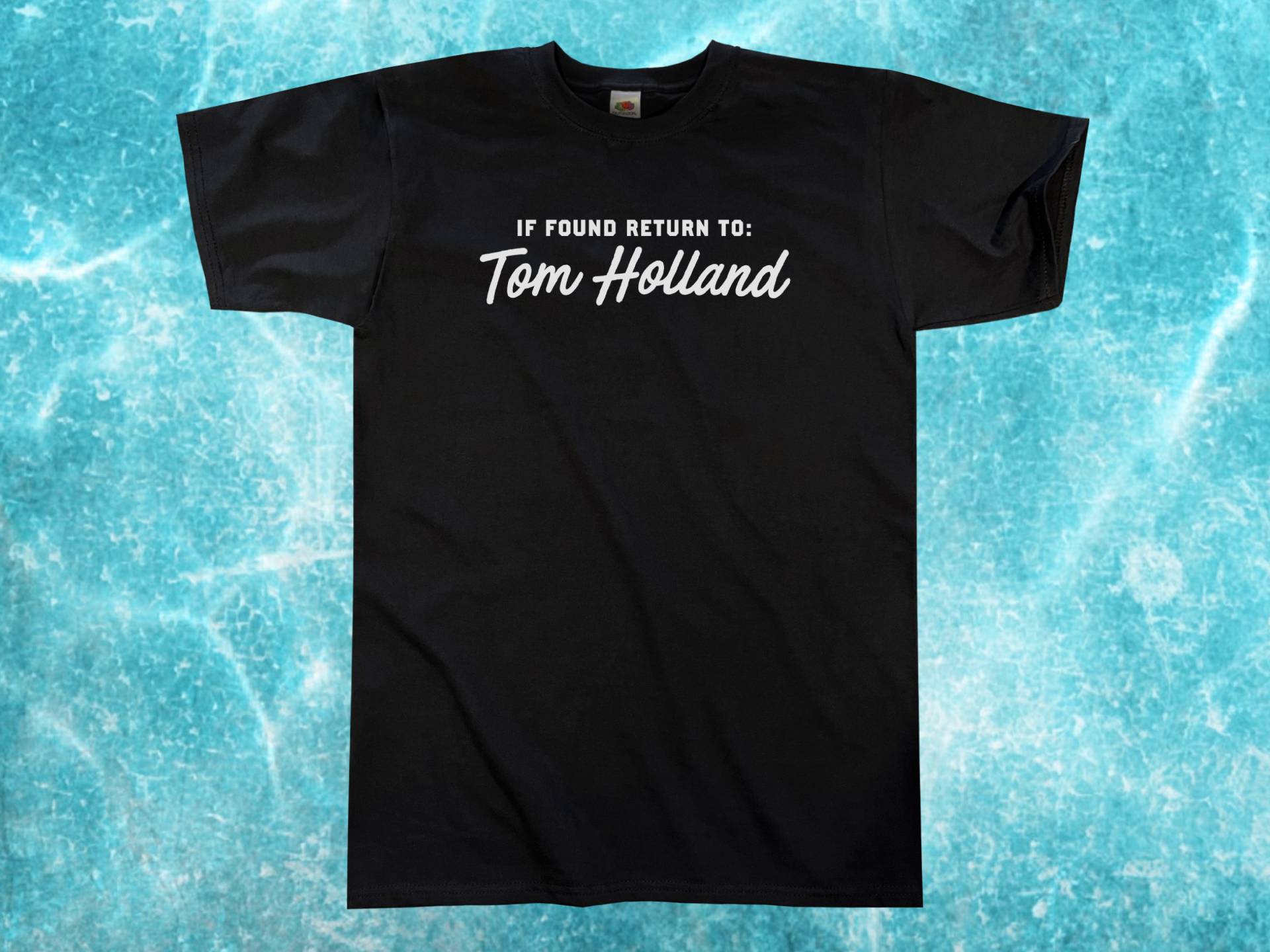 Wenn Gefunden Kehre Zu Tom Holland Zurück T-Shirt || Unisex/Herren S M L Xl von Outsidertees