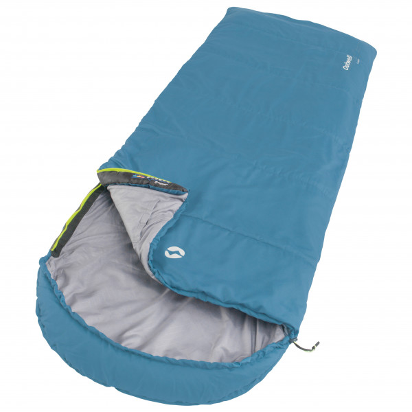 Outwell - Campion - Kunstfaserschlafsack Gr 215 x 80 cm - Bodysize: 185 cm blau von Outwell