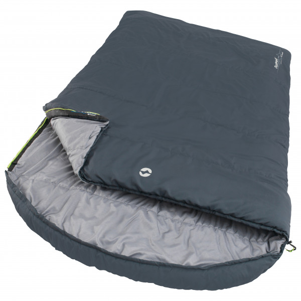 Outwell - Campion Lux Double - Kunstfaserschlafsack Gr 225 x 140 cm - Bodysize: 195 cm blau von Outwell