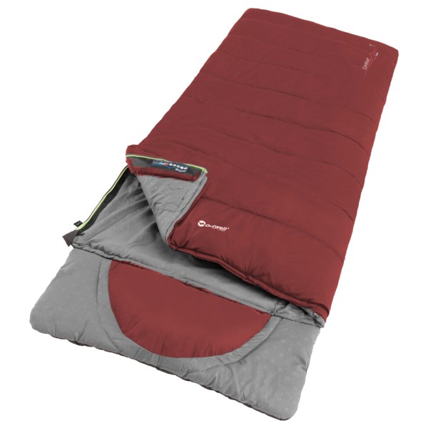 Outwell - Contour Lux - Kunstfaserschlafsack Gr 220 x 85 cm rot von Outwell