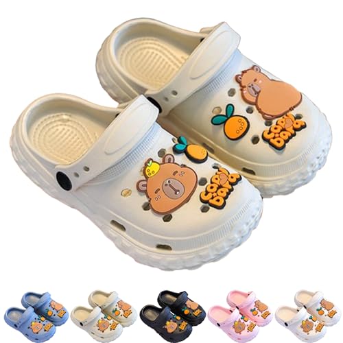 Oveallgo Capybara Hausschuhe, Weich Bequem 3D-ergonomisches Design Eltern-Kind-Partnerlook (Khaki, Erwachsene, 36, Numerisch (von/bis), EU Schuhgrößensystem, 37, Breit) von Oveallgo