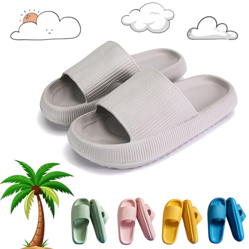 Oveallgo Orthoslipper Original,Orthoslipper-Das Original Für Maximalen Komfort,Orthoslipper Wolkenschuhe Cloudyzz (Grau, Erwachsene, 42, Numerisch (von/bis), EU Schuhgrößensystem, 43, M) von Oveallgo