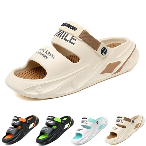 Oveallgo Sandals Couple 2024 Sommerloch Schuhe, Sportliche Strandsandaien Mit Dicken Für Den Sommer (Rei, Erwachsene, 38, Numerisch (von/bis), EU Schuhgrößensystem, 39, M) von Oveallgo