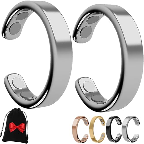 Oveallgo Sömni Ring, Sömni Ring Damen Wechseljahre (Silber+Silber) von Oveallgo