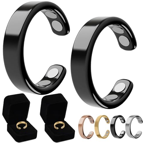 Oveallgo Sömni Ring Damen Wechseljahre (Schwarz*2) von Oveallgo