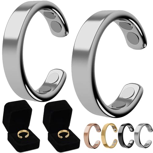 Oveallgo Sömni Ring Damen Wechseljahre (Silber*2) von Oveallgo