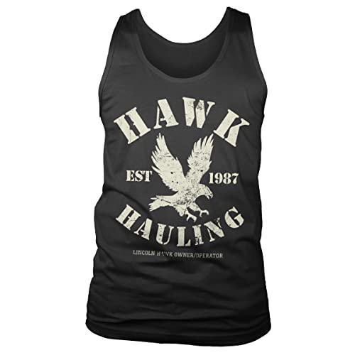 Offizielles Lizenzprodukt Hawk Hauling Tank Top Weste Vest (Schwarz), Large von Over the Top