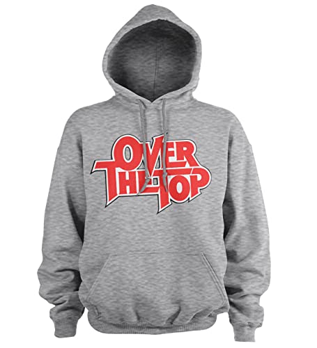Over the Top Offizielles Lizenzprodukt Logo Kapuzenpullover (Heather Gray), X-Large von Over the Top