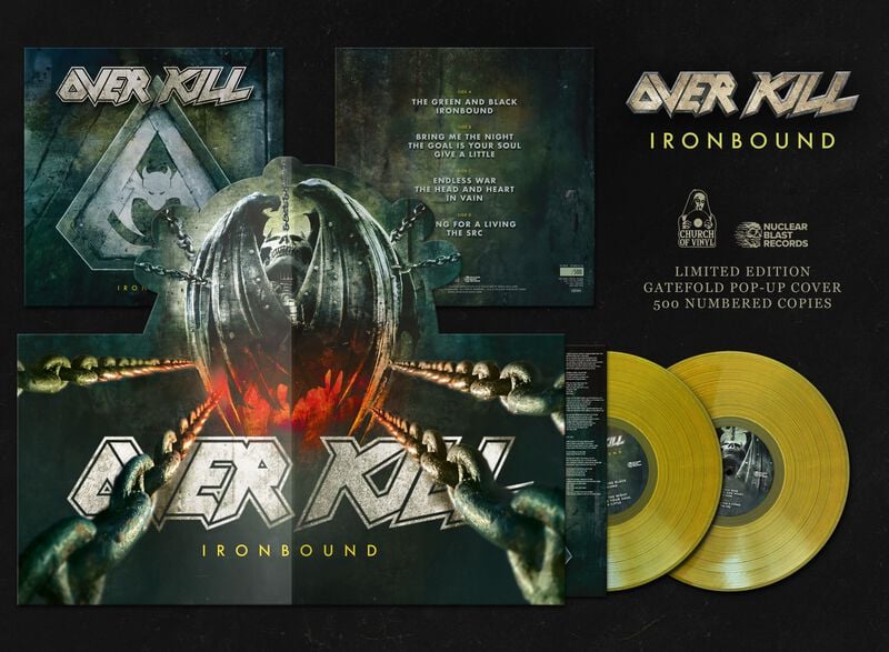 Overkill Ironbound LP multicolor Overkill Ironbound LP multicolor von Overkill