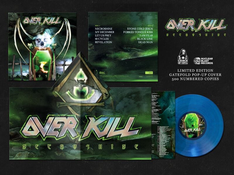 Overkill Necroshine LP multicolor von Overkill
