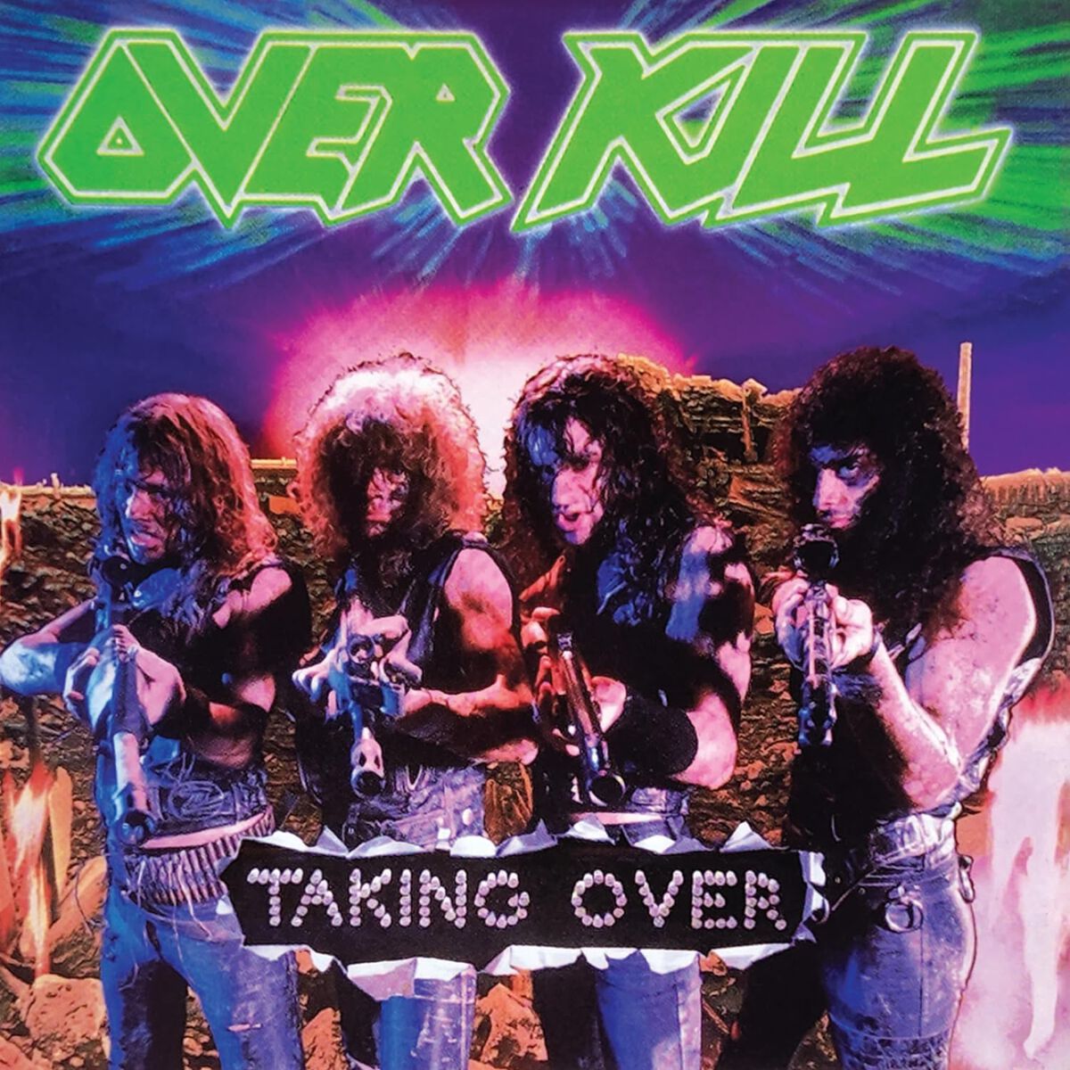 Overkill Taking over CD multicolor von Overkill