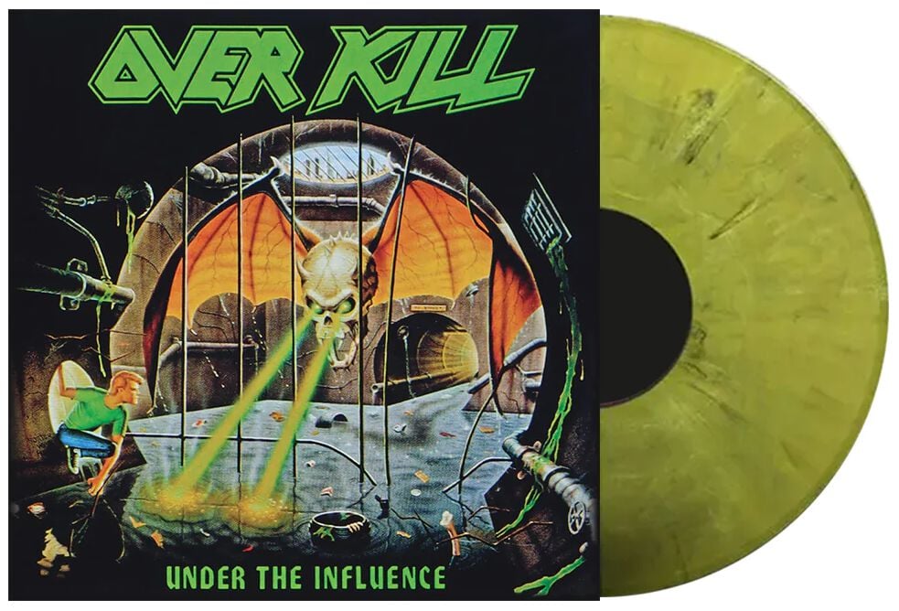 Overkill Under the influence LP multicolor von Overkill