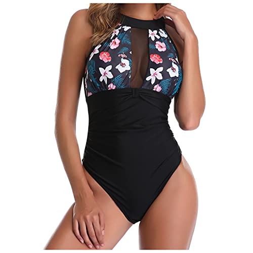 OverstepA Badeanzug Damen Badeanzug Damen Sexy Badeanzug Damen Badeanzug Damen Bauchweg Sexy Badeanzug Damen Badeanzug Damen Badeanzug Damen Modern Badeanzug Mehrfarbig XL 563 von OverstepA