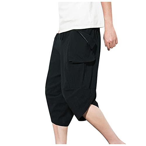 OverstepA Cargohose Herren Trainingshose Herren Jogginghosen für Herren Sporthose Lang Cargo Jogginghose Herren Sporthosen für Herren Weiße Jogginghose Herren Sporthose Jogginghose Schwarz 5XL 1925 von OverstepA