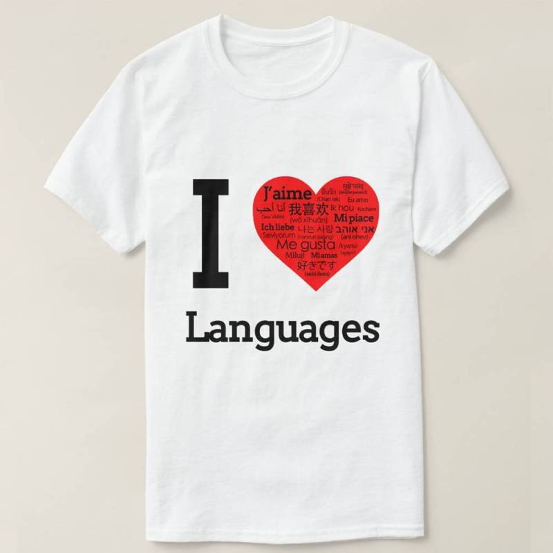 Genießen Sie Fremdsprachen - T-Shirts Genießen Sie Fremdsprachen - T-Shirts von Overword