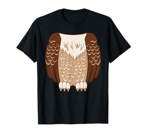 Eulen-Shirt für Erwachsene, Herren, Damen, Kinder, Eulen-Kostüm T-Shirt von Owl Costume Shirts
