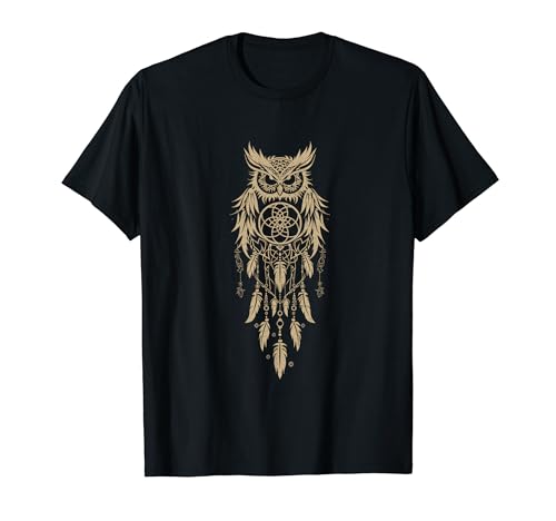 Lustiger Traumfänger, Eulenmotiv, Tierliebhaber, Männer, Frauen, Kinder T-Shirt von Owl Dreamcatcher Art ByAxis1