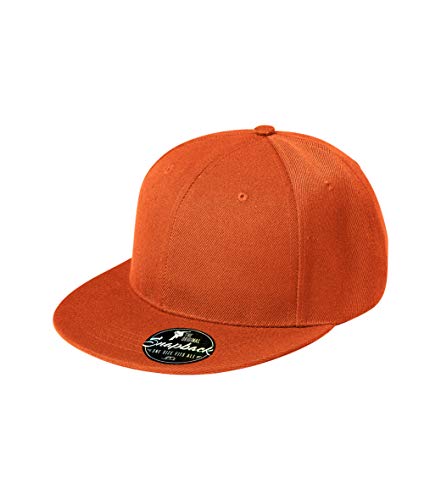 OwnDesigner - Unisex Baseball Cap 6 Panel Mütze Cap, Erwachsene und Kinder (Orange) von OwnDesigner