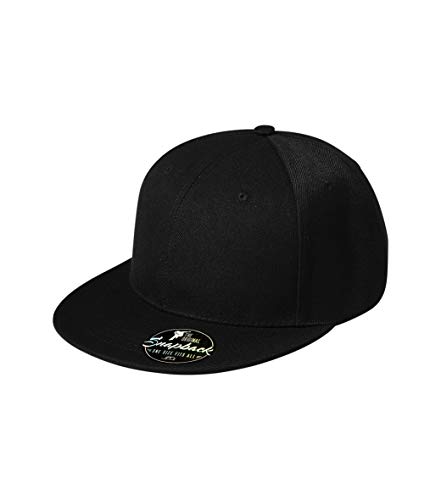 OwnDesigner - Unisex Baseball Cap 6 Panel Mütze Cap, Erwachsene und Kinder (Schwarz) von OwnDesigner