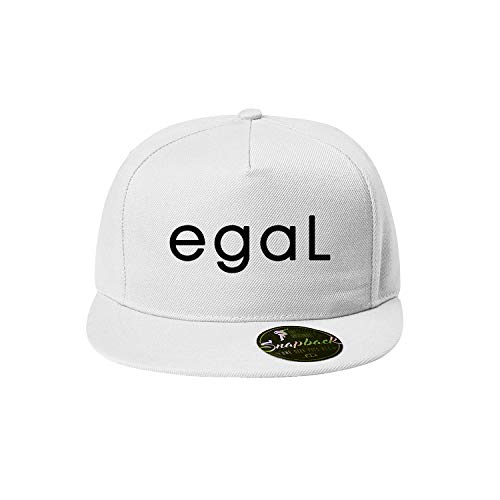 OwnDesigner egal Baseball Cap - Unisex Mütze, Cap für Herren und Damen, einfarbige Basecap, Snapback (Cap 461 Weiß) von OwnDesigner